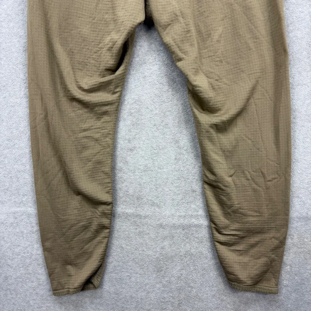 US Army Drawers Thermal Base Layer Pant Mid Weight Gen III Mens XL Regular Brown